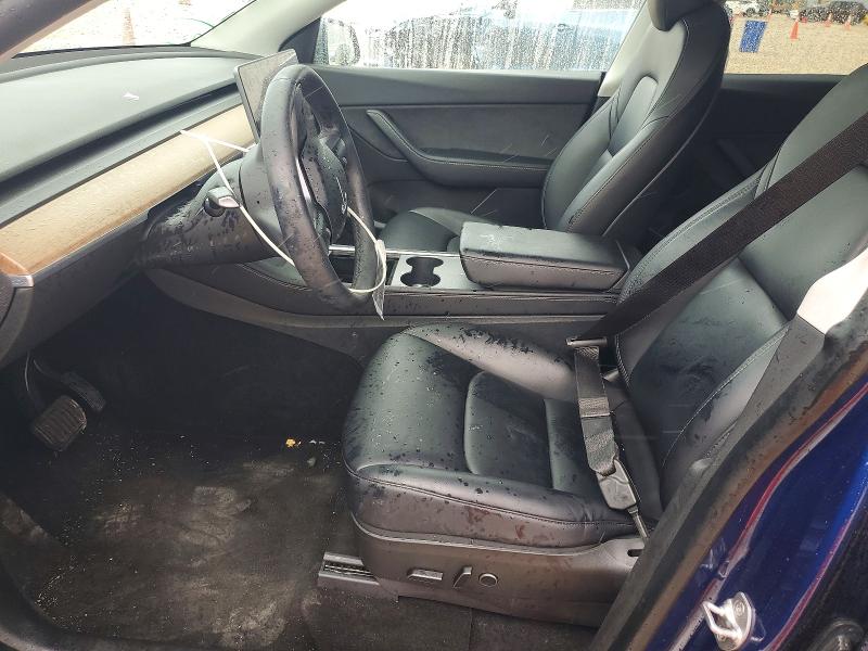 2022 Tesla Model Y მანქანა იყიდება აუქციონზე, vin: 7SAYGAEE6NF393362, აუქციონის ნომერი: 48595176