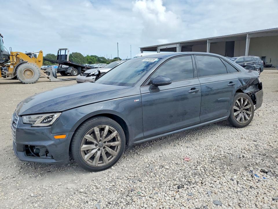 48593026 :رقم المزاد ، WAUKMAF41JA192647 vin ، 2018 Audi A4 مزاد بيع