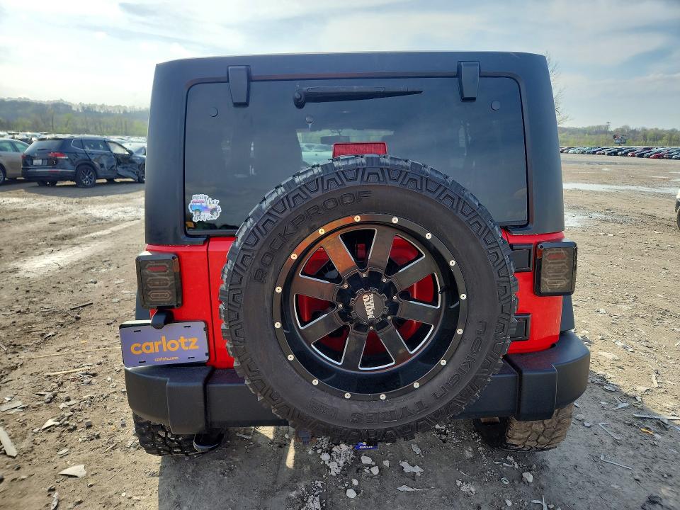 Продажа на аукционе авто 2015 Jeep Wrangler Unlimited, vin: 1C4BJWFG6FL567754, номер лота: 48346226
