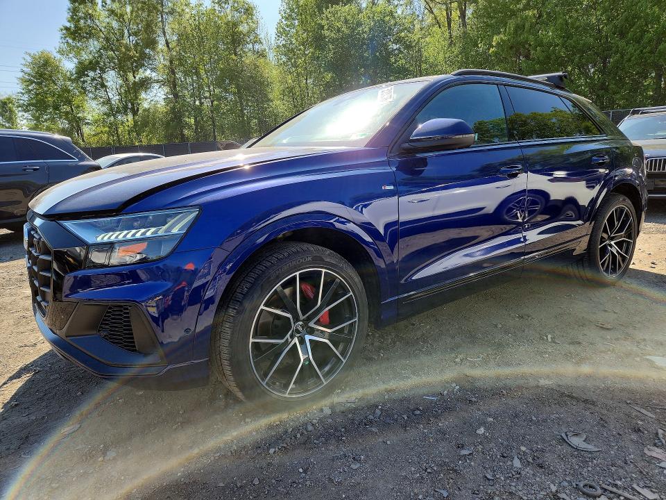 2019 Audi Q8 მანქანა იყიდება აუქციონზე, vin: WA1FVAF10KD014164, აუქციონის ნომერი: 50191776