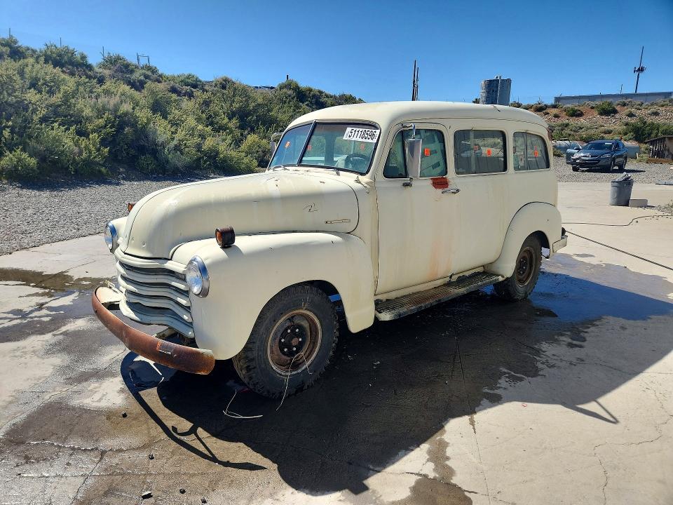 Auction sale of the 1953 Chevrolet Suburban, vin: H53K043603, lot number: 51118596