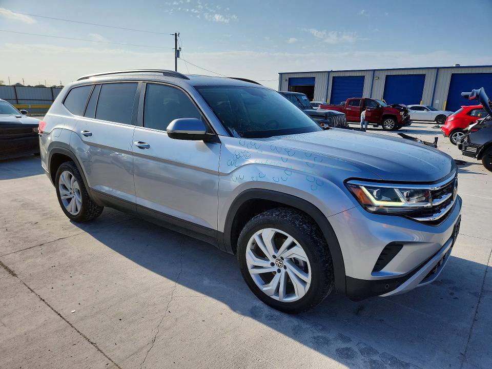 50121026 :رقم المزاد ، 1V2HR2CA9MC610751 vin ، 2021 Volkswagen Atlas مزاد بيع