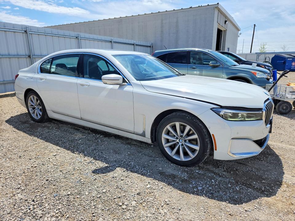 2020 Bmw 740 მანქანა იყიდება აუქციონზე, vin: WBA7T4C07LGF97412, აუქციონის ნომერი: 51462606