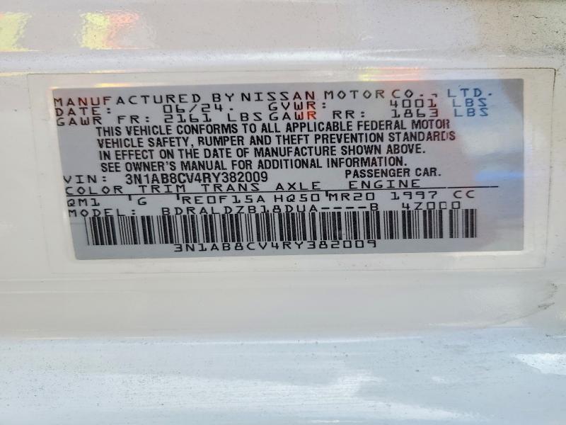 Продаж на аукціоні авто 2024 Nissan Sentra, vin: 3N1AB8CV4RY382009, номер лоту: 51542576