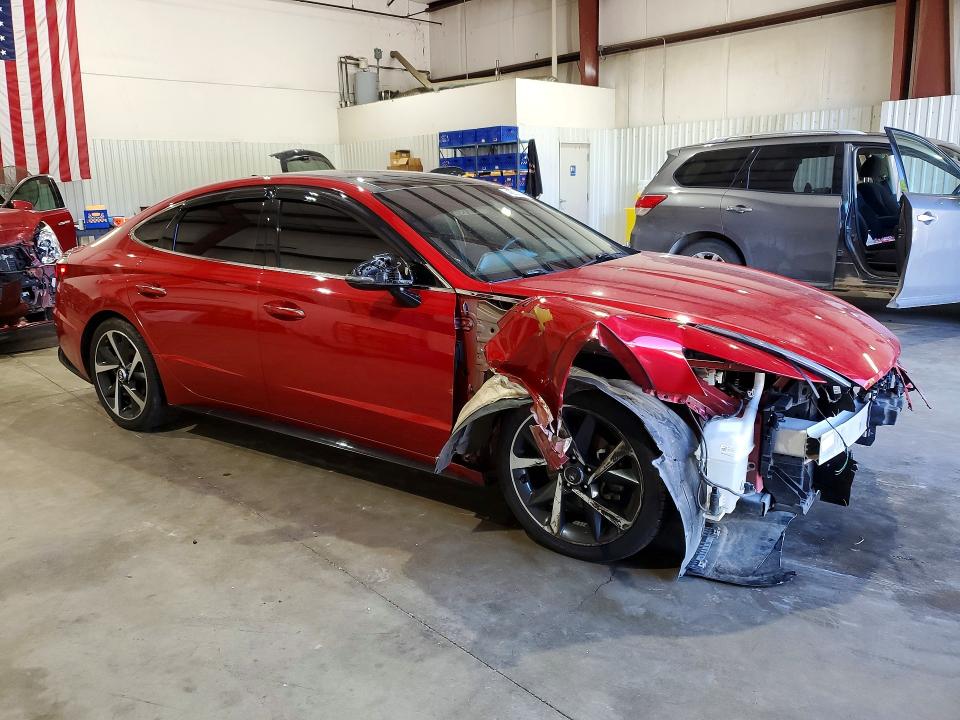 Продажа на аукционе авто 2021 Hyundai Sonata, vin: 5NPEJ4J20MH066468, номер лота: 48933886