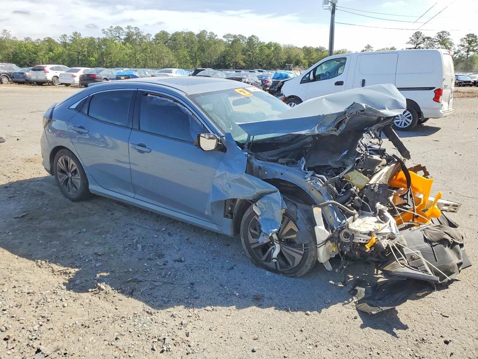 51444876 :رقم المزاد ، SHHFK7H51HU418222 vin ، 2017 Honda Civic مزاد بيع