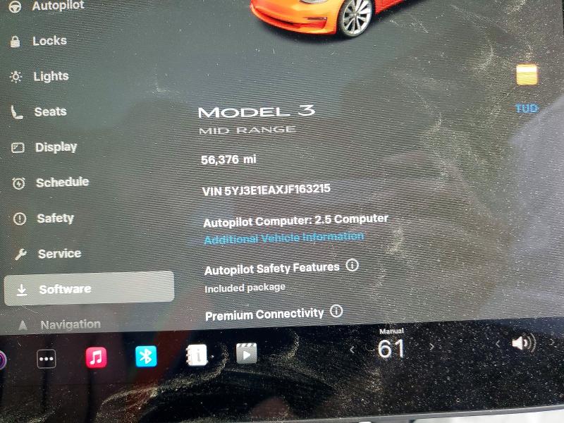 Aukcja sprzedaży 2018 Tesla Model 3, vin: 5YJ3E1EAXJF163215, numer aukcji: 51092246