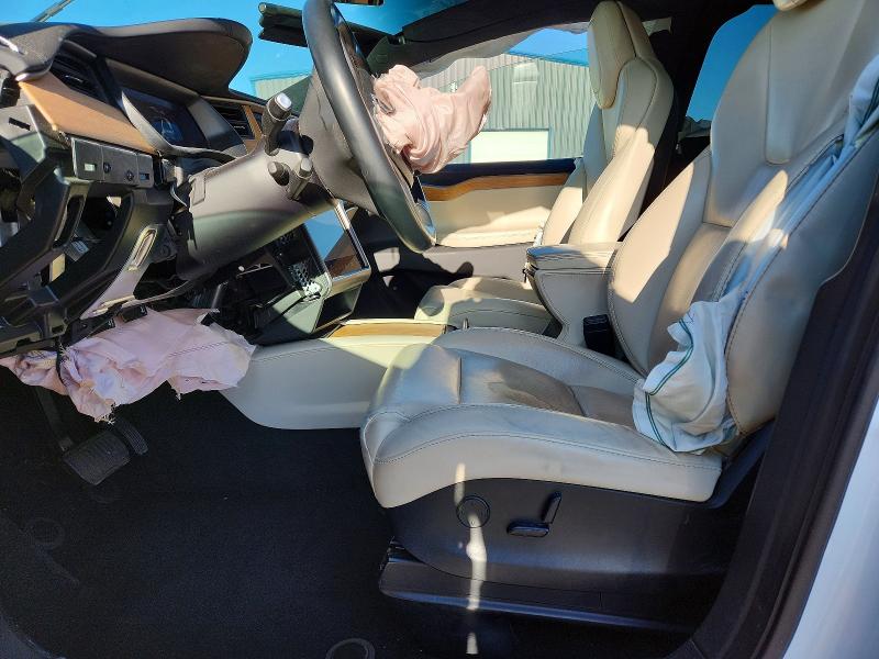 2019 Tesla Model X მანქანა იყიდება აუქციონზე, vin: 5YJXCAE21KF191082, აუქციონის ნომერი: 49830796