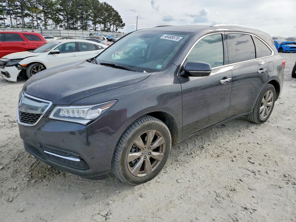 2015 Acura Mdx მანქანა იყიდება აუქციონზე, vin: 5FRYD3H89FB013714, აუქციონის ნომერი: 48488576