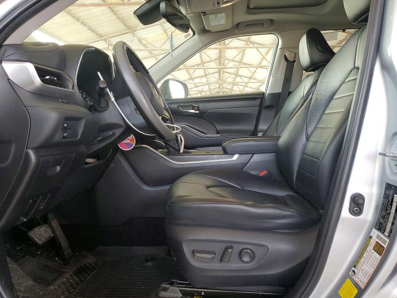 2021 Toyota Highlander მანქანა იყიდება აუქციონზე, vin: 5TDGZRAH5MS521439, აუქციონის ნომერი: 49315846