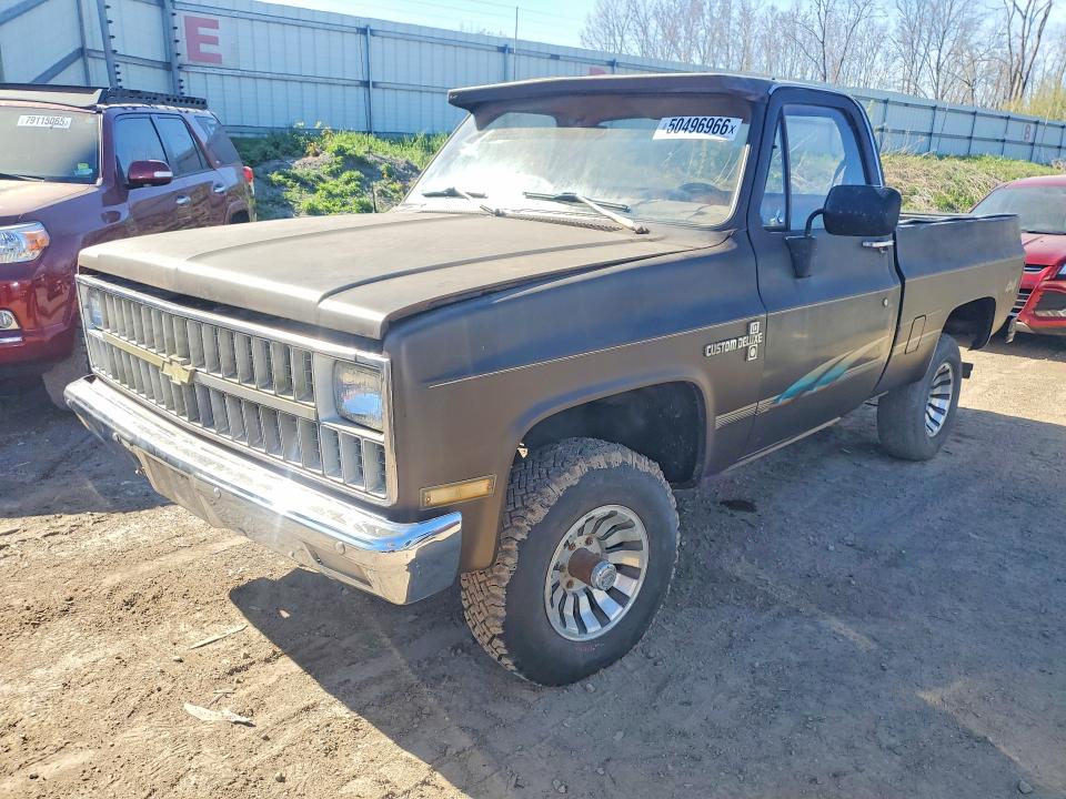 1982 Chev K10 მანქანა იყიდება აუქციონზე, vin: 1GCEK14H2CS127881, აუქციონის ნომერი: 50496966
