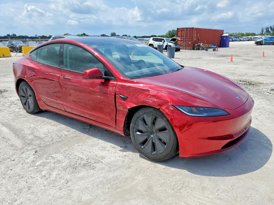 2025 Tesla Model 3 მანქანა იყიდება აუქციონზე, vin: 5YJ3E1EA0SF977746, აუქციონის ნომერი: 51405646