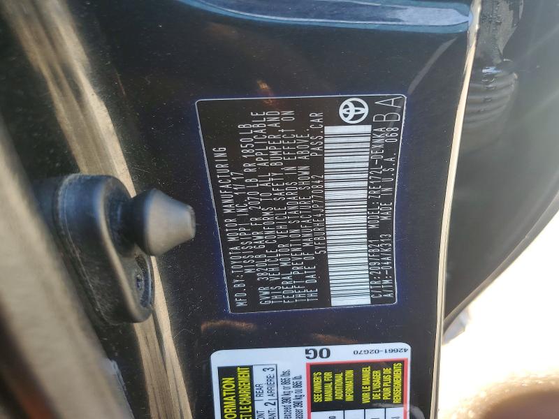 Продаж на аукціоні авто 2018 Toyota Corolla, vin: 5YFBURHE4JP770842, номер лоту: 50076166