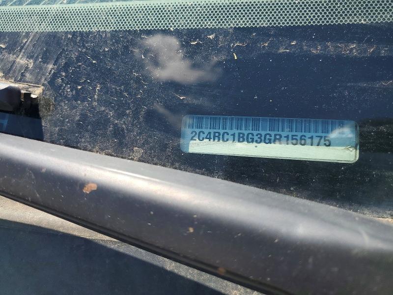 51454926 :رقم المزاد ، 2C4RC1BG3GR156175 vin ، 2016 Chrysler Town & Country مزاد بيع