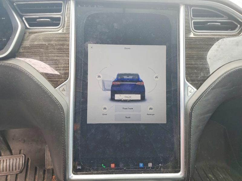 2016 Tesla Model X მანქანა იყიდება აუქციონზე, vin: 5YJXCAE23GF000771, აუქციონის ნომერი: 48596546