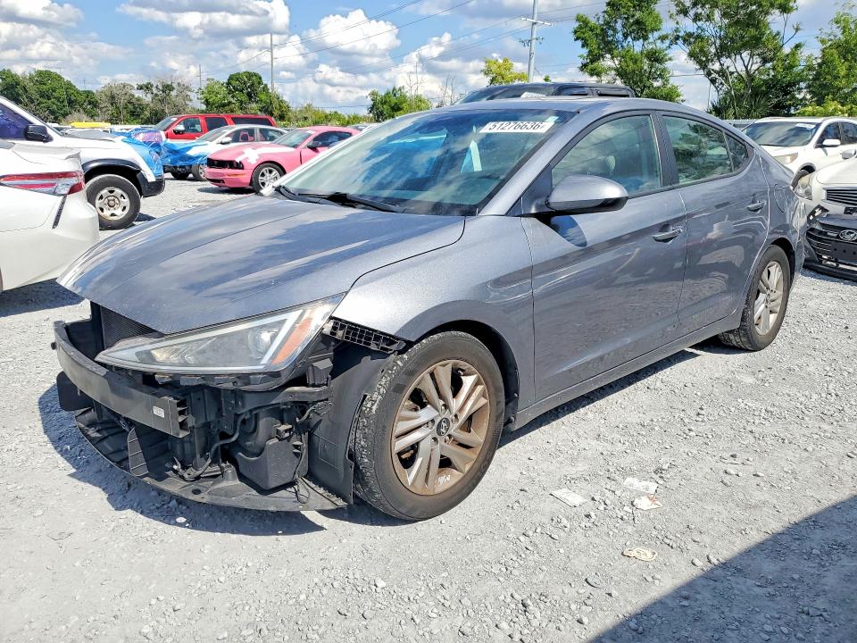 Auction sale of the 2019 Hyundai Elantra, vin: KMHD84LF4KU836452, lot number: 51276636