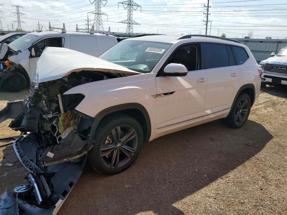 50355326 :رقم المزاد ، 1V2NR2CA7MC585674 vin ، 2021 Volkswagen Atlas مزاد بيع