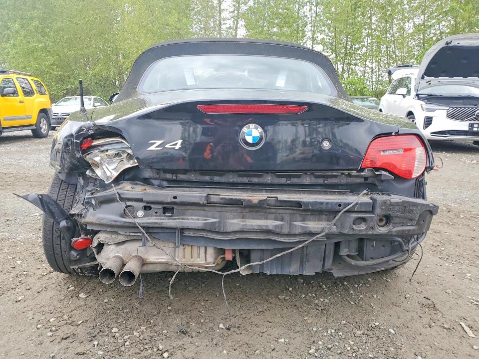 2007 Bmw Z4 მანქანა იყიდება აუქციონზე, vin: 4USBU33507LW70723, აუქციონის ნომერი: 51061706