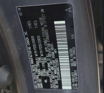 Продажа на аукционе авто 2019 Lexus Rx, vin: 2T2ZZMCA0KC122905, номер лота: 48056206