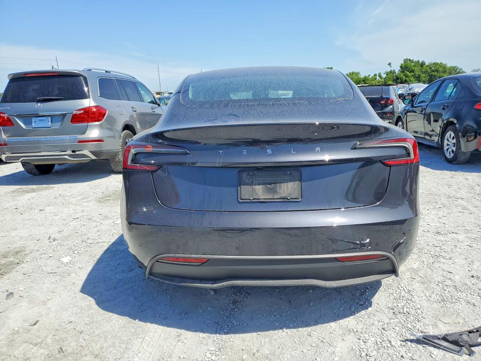 2025 Tesla Model 3 მანქანა იყიდება აუქციონზე, vin: 5YJ3E1EA8SF051322, აუქციონის ნომერი: 51446436