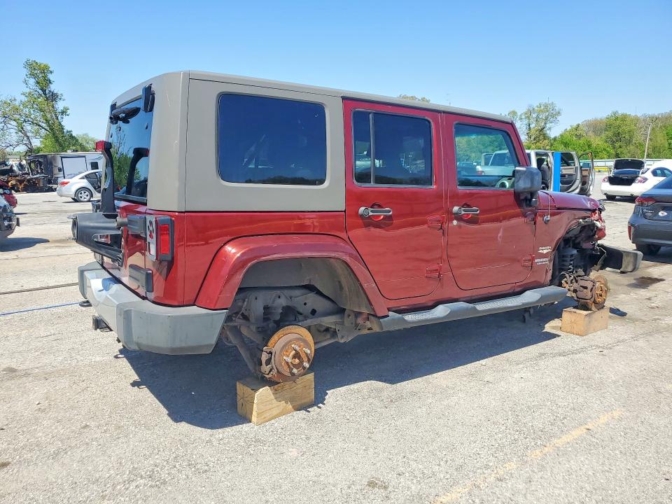 49627956 :رقم المزاد ، 1J4BA5H16AL125692 vin ، 2010 Jeep Wrangler Unlimited مزاد بيع