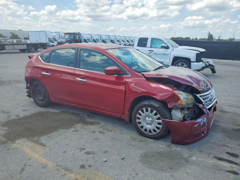 2014 Nissan Sentra მანქანა იყიდება აუქციონზე, vin: 3N1AB7AP3EL652854, აუქციონის ნომერი: 52052786