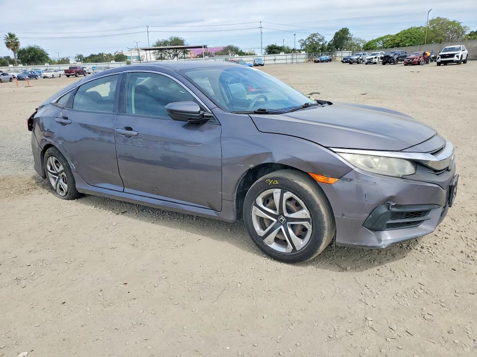 48191726 :رقم المزاد ، 2HGFC2F50GH546949 vin ، 2016 Honda Civic مزاد بيع