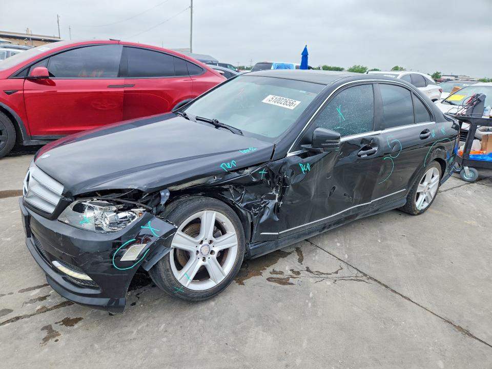 2011 Mercedes-benz C მანქანა იყიდება აუქციონზე, vin: WDDGF5EB3BR146451, აუქციონის ნომერი: 51002656