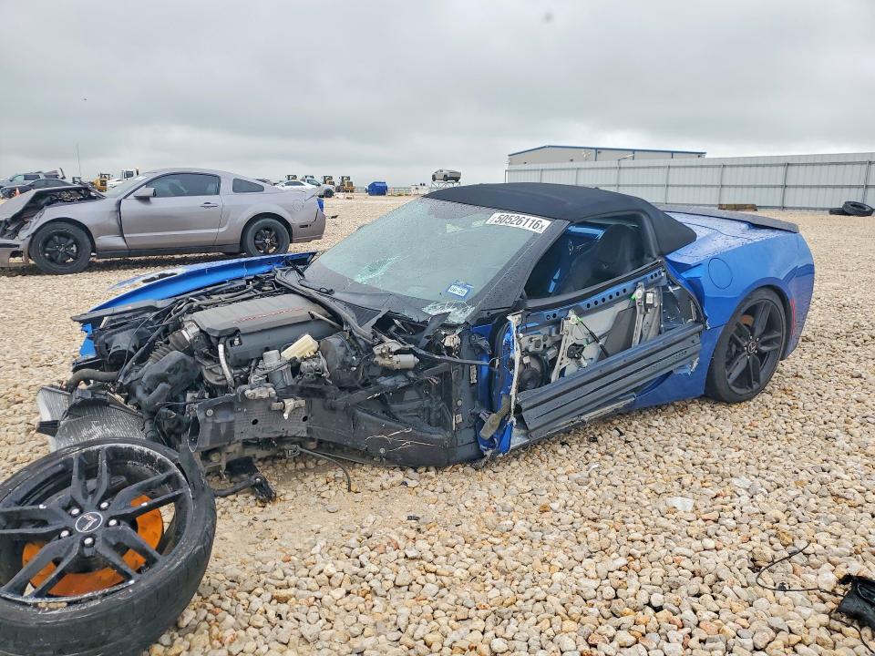 Продаж на аукціоні авто 2014 Chevrolet Corvette, vin: 1G1YK3D70E5122558, номер лоту: 50526116