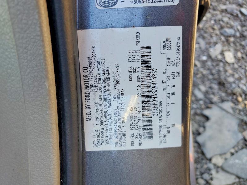 48762346 :رقم المزاد ، 3FAHP0HA3AR414859 vin ، 2010 Ford Fusion مزاد بيع