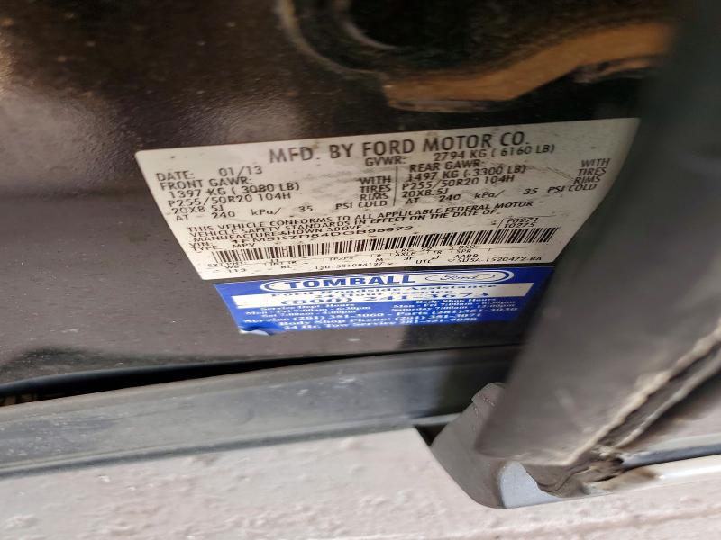 51061886 :رقم المزاد ، 1FM5K7D84DGB98972 vin ، 2013 Ford Explorer مزاد بيع