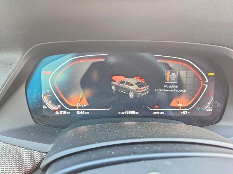50092016 :رقم المزاد ، 5UXCY4C05M9G14201 vin ، 2021 Bmw X6 مزاد بيع