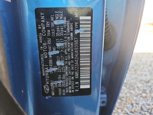 Aukcja sprzedaży 2017 Hyundai Tucson, vin: KM8J23A42HU493987, numer aukcji: 49633556