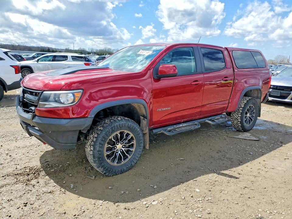 48491196 :رقم المزاد ، 1GCGTEEN2J1177135 vin ، 2018 Chevrolet Colorado مزاد بيع
