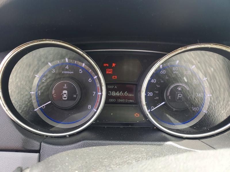 52058186 :رقم المزاد ، 5NPEB4AC1CH500594 vin ، 2012 Hyundai Sonata مزاد بيع