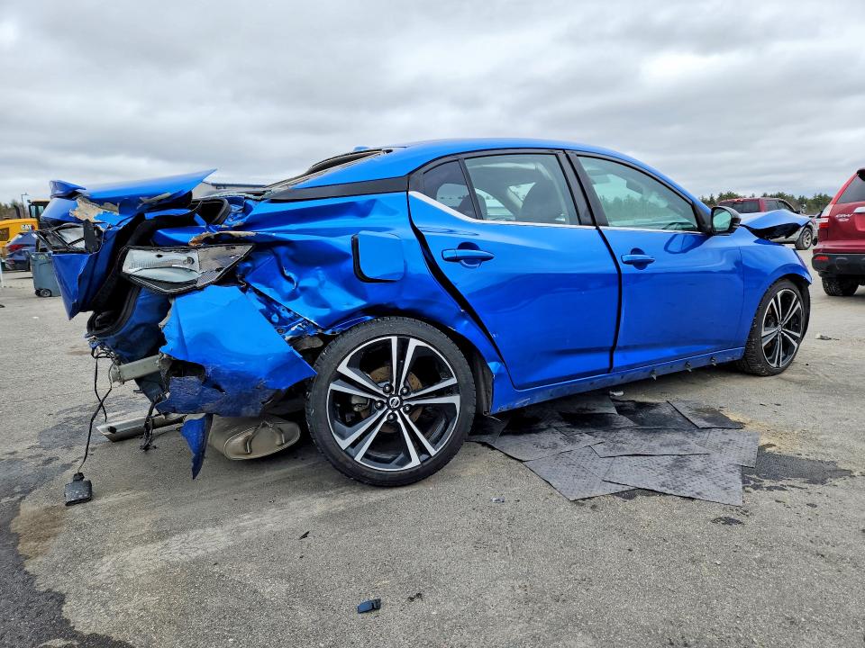 2021 Nissan Sentra მანქანა იყიდება აუქციონზე, vin: 3N1AB8DV8MY201128, აუქციონის ნომერი: 48077666