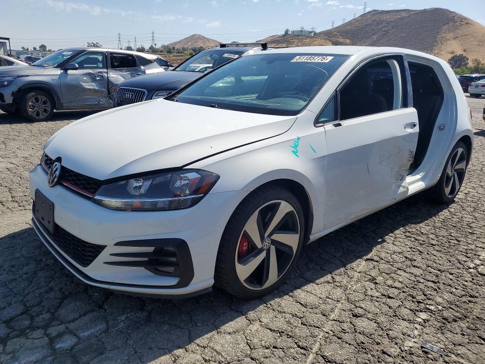 51185776 :رقم المزاد ، 3VW5T7AU0LM012025 vin ، 2020 Volkswagen Gti مزاد بيع