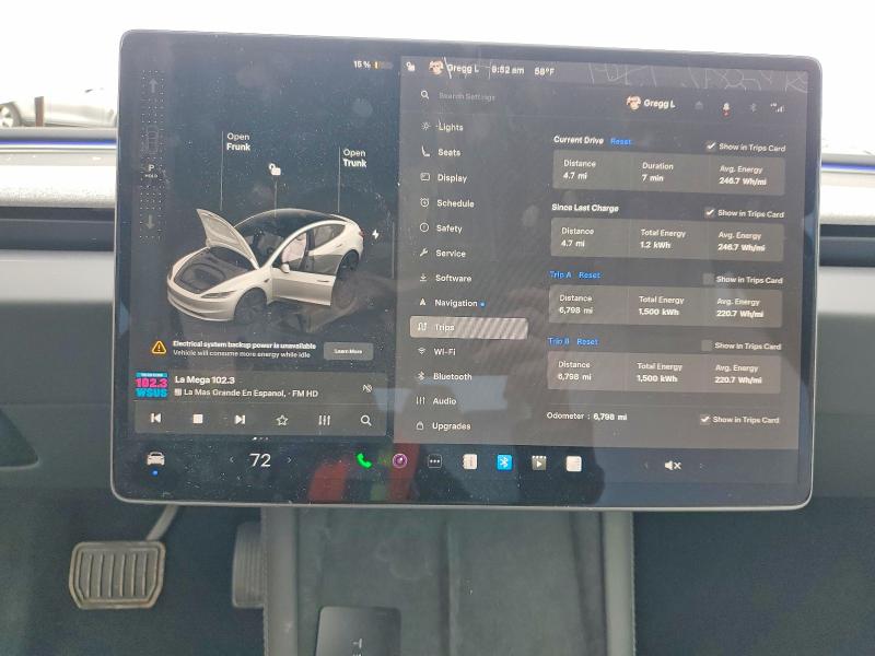 Aukcja sprzedaży 2025 Tesla Model 3, vin: 5YJ3E1EA1SF027766, numer aukcji: 49413806
