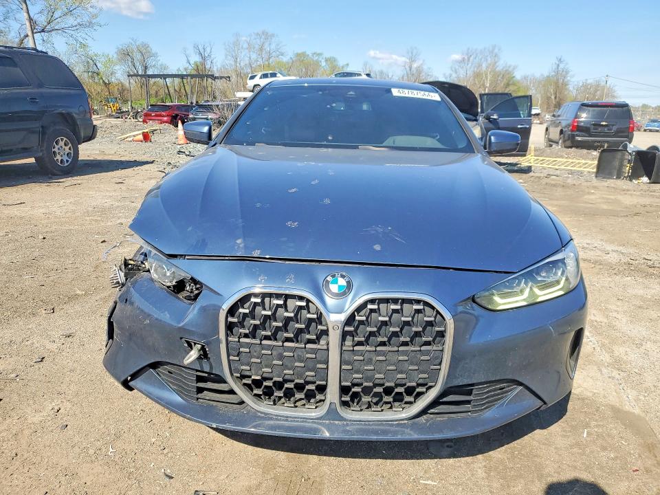 2021 Bmw 430xi მანქანა იყიდება აუქციონზე, vin: WBA73AP00MCF70974, აუქციონის ნომერი: 48787566
