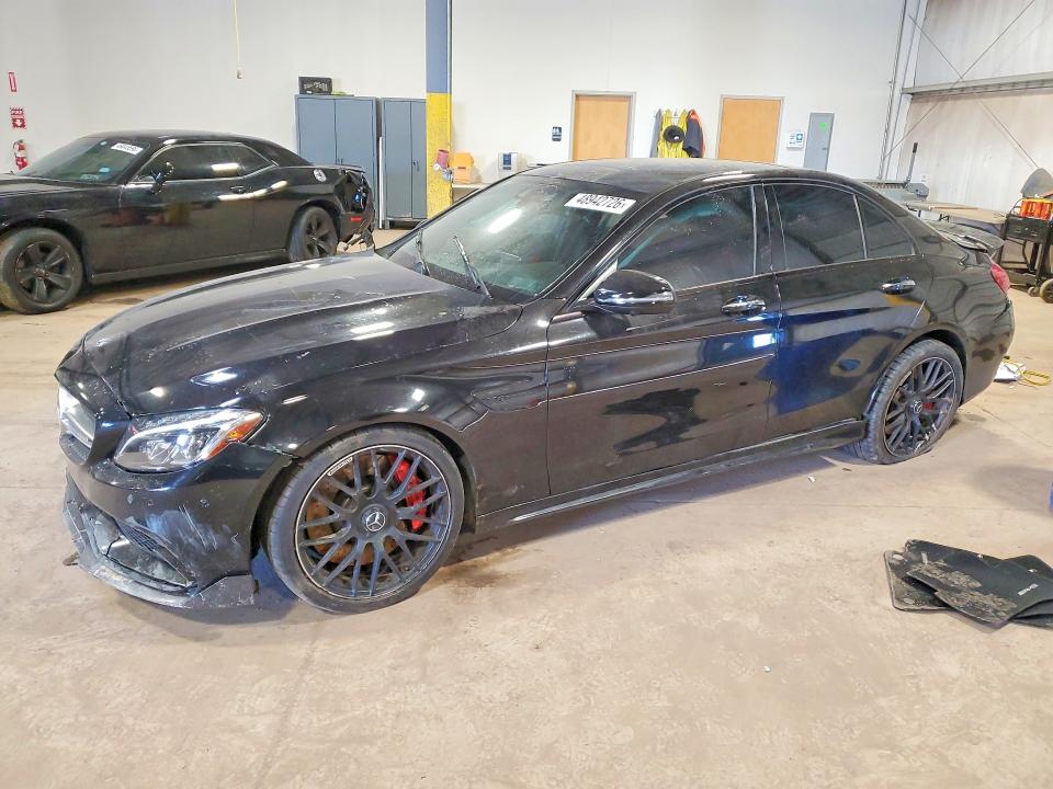 48942726 :رقم المزاد ، 55SWF8HB8JU248303 vin ، 2018 Mercedes-benz C مزاد بيع