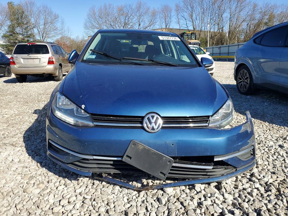 2021 Volkswagen Golf მანქანა იყიდება აუქციონზე, vin: 3VWG57AU0MM005502, აუქციონის ნომერი: 51347736