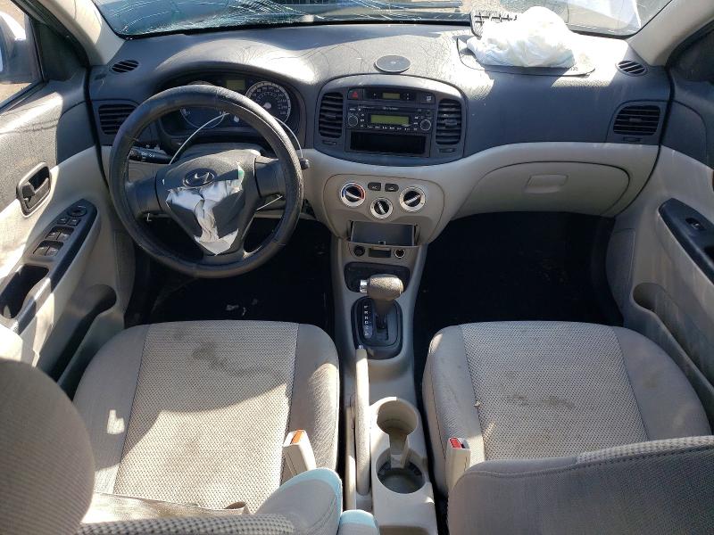 2009 Hyundai Accent Gls 4dr მანქანა იყიდება აუქციონზე, vin: KMHCN45C69U371593, აუქციონის ნომერი: 47810116