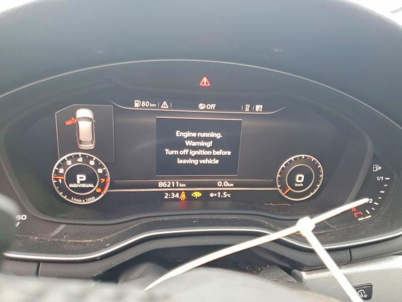 2017 Audi A4 Allroad მანქანა იყიდება აუქციონზე, vin: WA19NAF43HA155277, აუქციონის ნომერი: 79045925