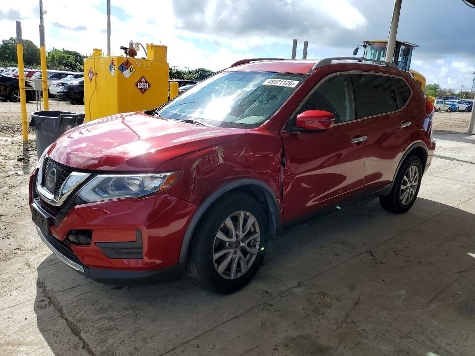 48521126 :رقم المزاد ، JN8AT2MV3HW284427 vin ، 2017 Nissan Rogue مزاد بيع