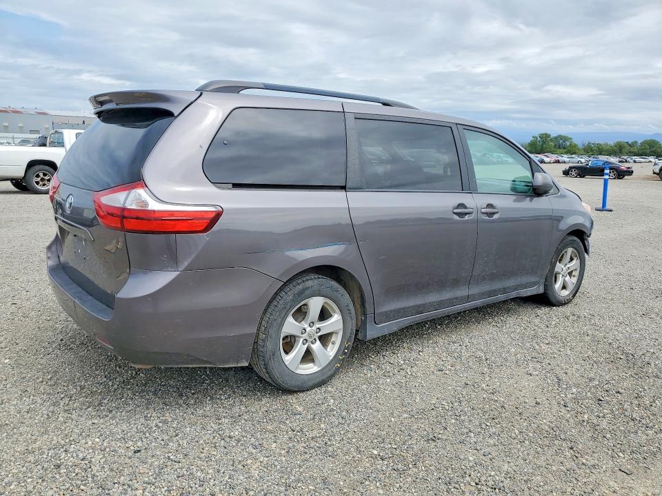 Aukcja sprzedaży 2016 Toyota Sienna, vin: 5TDKK3DC0GS725369, numer aukcji: 49822976
