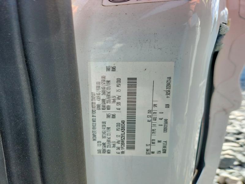 2020 Ford Transit მანქანა იყიდება აუქციონზე, vin: 1FDBW5Z85LKB80349, აუქციონის ნომერი: 49640556