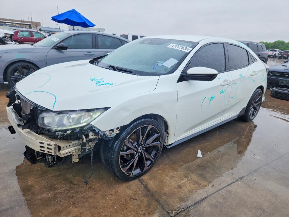 2019 Honda Civic მანქანა იყიდება აუქციონზე, vin: SHHFK7H42KU214785, აუქციონის ნომერი: 49791536