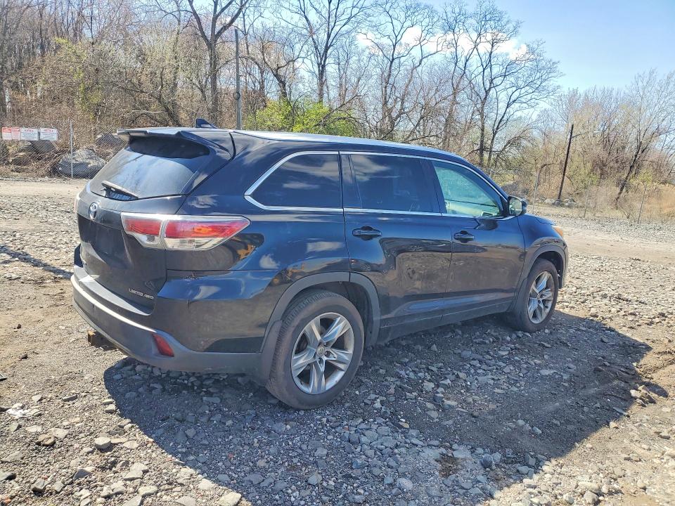 2015 Toyota Highlander მანქანა იყიდება აუქციონზე, vin: 5TDDKRFH0FS145140, აუქციონის ნომერი: 48821586
