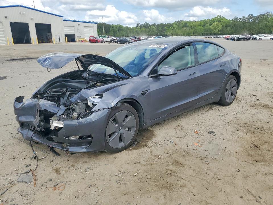 2023 Tesla Model 3 მანქანა იყიდება აუქციონზე, vin: 5YJ3E1EA7PF715018, აუქციონის ნომერი: 48270286