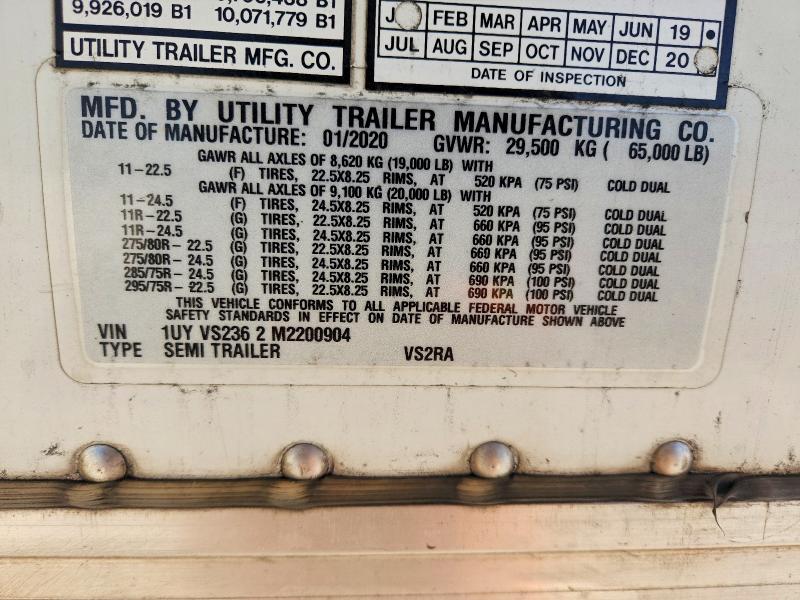 Продаж на аукціоні авто 2021 Utility Vs2ra, vin: 1UYVS2362M2200904, номер лоту: 49407326